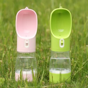 portable dog water bottle - leakproof & travel-ready