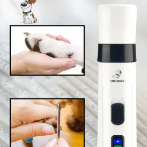 Rechargeable Dog Nail Grinders Nail Grooming Trimmer Tools