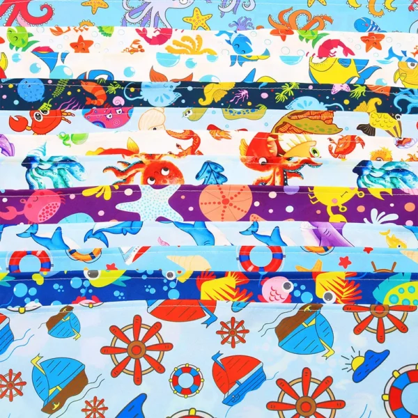10PCS 2025New Dog Bandanas Beach Holiday - Image 6