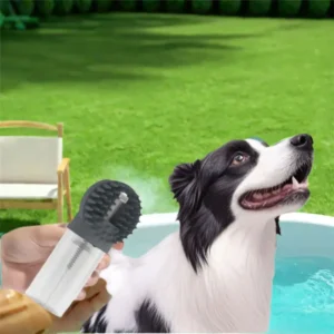 Silicone Dog Bath Brush Comfortable Grip