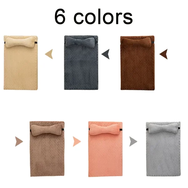 Warm Calming Dog Bed with Pillow Fluffy - Image 5