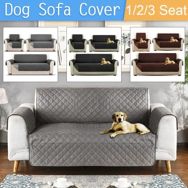 Waterproof Sofa Cover Quilted Anti-wear C - Image 4
