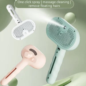 Dog Comb Pet Steam Massage Brush Safe