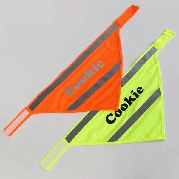 Personalized Dog Bandana Reflective Dogs Scarf - Image 5