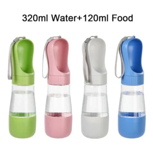 2 pack portable water bottle